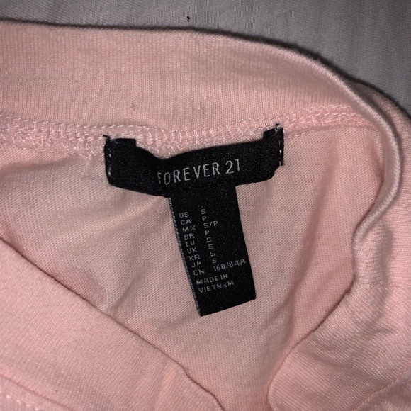 Blush Cropped Tee - Picture 3 of 3